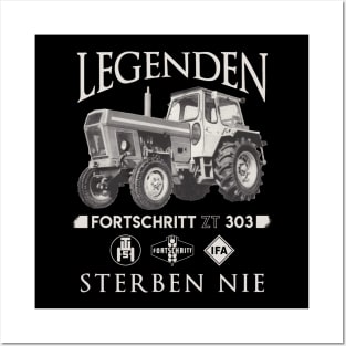 Fortschritt ZT 303 tractor legend Posters and Art